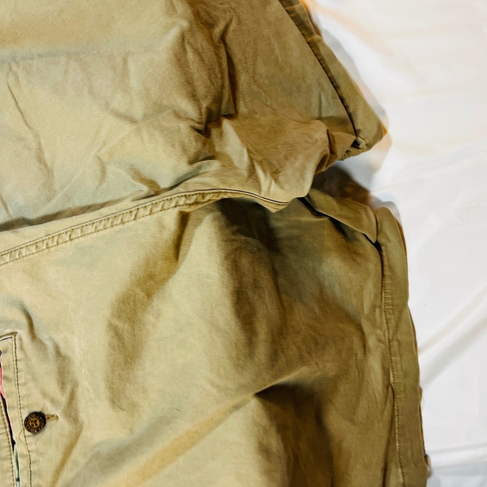 Tailor Vintage Originals Khaki Cargo Shorts Men's Size 38 Utility Pockets